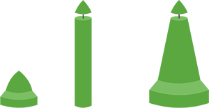 Balises vertes tribord